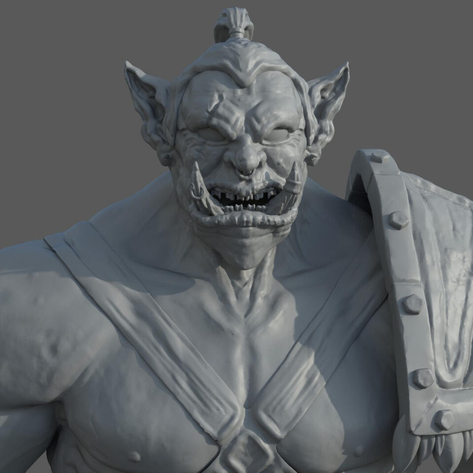 Orc Warrior - Character Sculpt